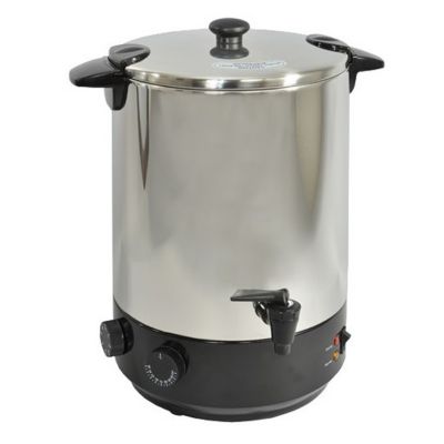 Stérilisateur de bocaux électrique inox avec robinet et minuteur 19l 1650w Kitchen Chef ZJ-200TD