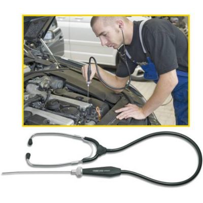 Stéthoscope de localisation Hazet 2151 1 pc(s) - pointe acier 180 mm, longueur 1080 mm, poids 130 g