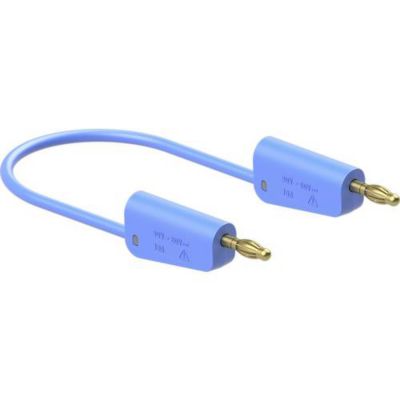 Stäubli LK-4A-S25 cordon de mesure 4 mm 200 cm bleu, 32 A, 60 V