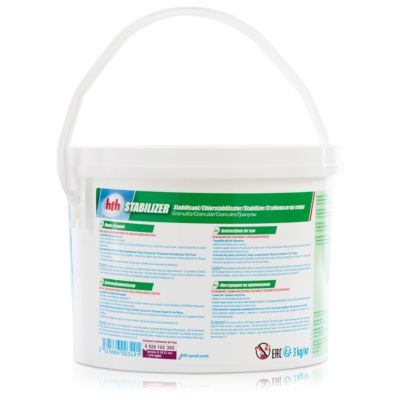 Stabilisant chlore hth STABILIZER granulés - 3 kg - 3 kg