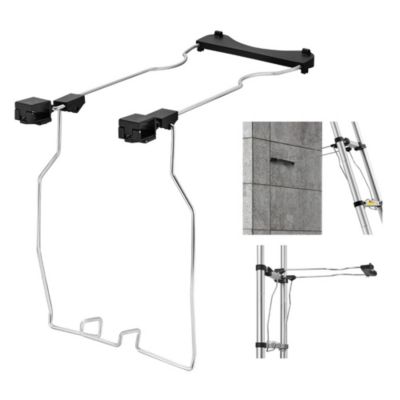Stabilisateur d'échelle, stabilité triangulaire, propriétés anti-balancement, accessoire d'échelle, empêche la flexion, convient