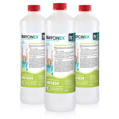 Stabilisateur De Dureté Baycinex À Action Anti-calcaire En Bouteille De 1 Lx3