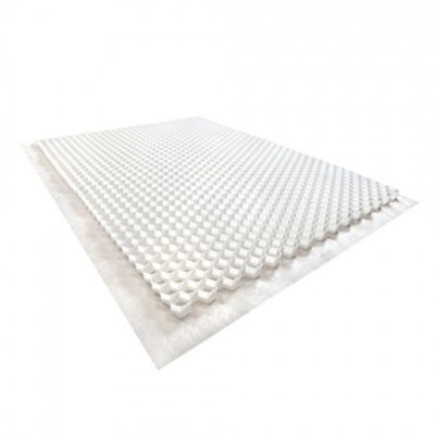 Stabilisateur de gravier 1,92 m² - Blanc - 120 X 160 X 4 cm  Blanc - EASYSTAB