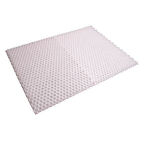 Stabilisateur de gravier emboitable Blanc 1150 x 1580 x 30 mm - Alveplac - Jouplast