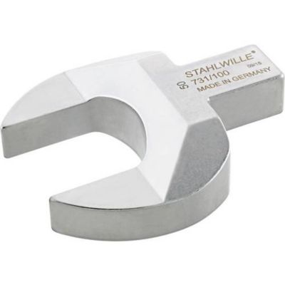Stahlwille embout fourche enfichable 55 mm, clé mixte emboîtable 22 x 28 mm, format compact 114 mm