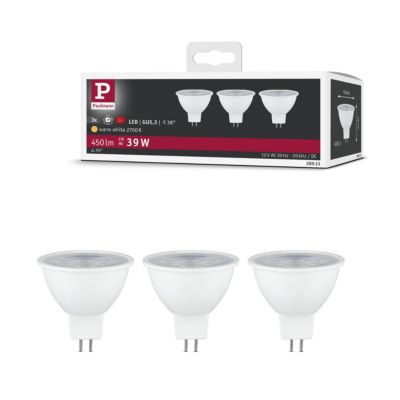 Standard 12 V Réflecteur LED GU5,3 Kit de 3 3x450lm 3x6W 2700K Blanc