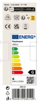 Standard 12 V Réflecteur LED GU5,3 Kit de 3 3x450lm 3x6W 2700K Noir