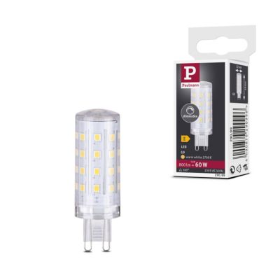 Standard 230 V Culot à ergots LED G9 Kit de 1 Dim 800lm 7,2W 2700K gradable Clair