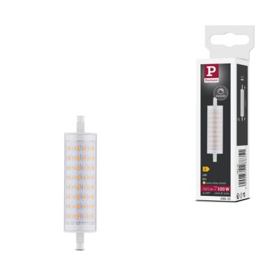 Standard 230 V Tige LED R7s 118 mm 1521lm 13W 2700K gradable Clair
