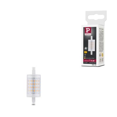 Standard 230 V Tige LED R7s 78 mm 1055lm 9W 2700K Clair