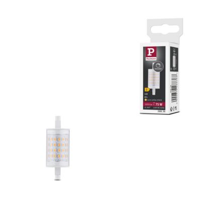 Standard 230 V Tige LED R7s 78 mm 1055lm 9W 2700K gradable Clair