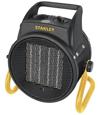 STANLEY 816221 - Canon à chaleur céramique 2000W- 21x22.1x16 cm-