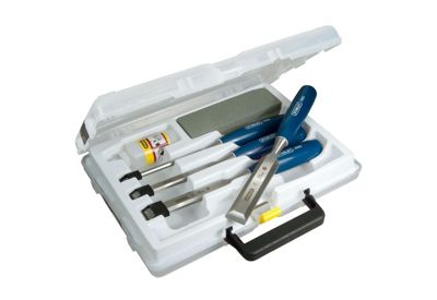 STANLEY Coffret ciseaux à bois Manche ABS - 4 Pièces 0-16-130