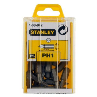 Stanley - Douille hexagonale Argenté (25 mm)