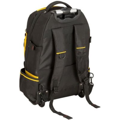 STANLEY FATMAX Sac à Dos Porte-Outils à Roulettes 1-79-215 - Sac en Nylon Ultra Résistant - Sac en Nylon Ultra Résistant