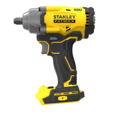 STANLEY FATMAX V20 Boulonneuse à Chocs 1/2"" 370 Nm Brushless 18V Sans Batterie SFMCF920B-XJ