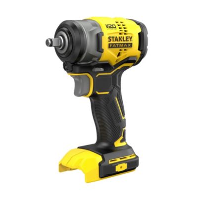 STANLEY FATMAX V20 Boulonneuse à chocs 3/8"" 224 Nm BRUSHLESS - Lithium 18V - Sans batterie - SFMCF910B-XJ
