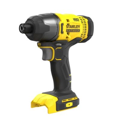 STANLEY FATMAX V20 Kit 2 Outils - Perceuse visseuse à percussion + Visseuse à impact - 2 batterie 2Ah