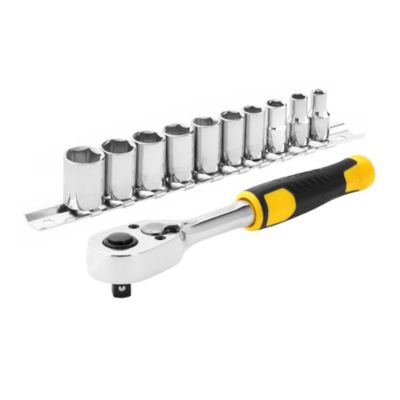 STANLEY Jeu De Cliquet Et Douilles 1/4" - STMT82666-0