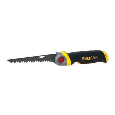 STANLEY Scie à Guichet - Lame Rétractable 1 mm - 3 Angles de Blocages - FATMAX - FMHT0-20559