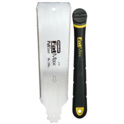 STANLEY Scie Japonaise - 500 mm - Délicats 14 Dents/25 mm - Lourds 7 Dents/25 mm - FATMAX - 0-20-501