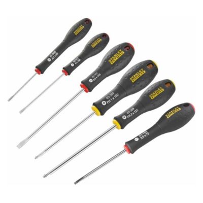 Stanley - Tournevis FATMAX Noir / Jaune (Taille unique)