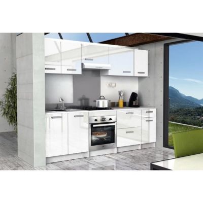 START Caisson haut de cuisine L 60 cm - Blanc Brillant