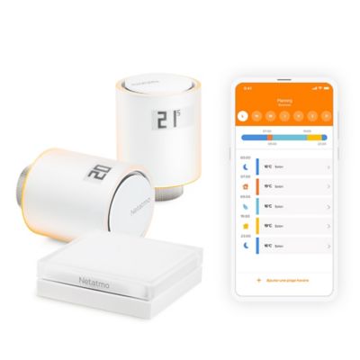 Starter Pack - Têtes Thermostatiques Intelligentes Netatmo