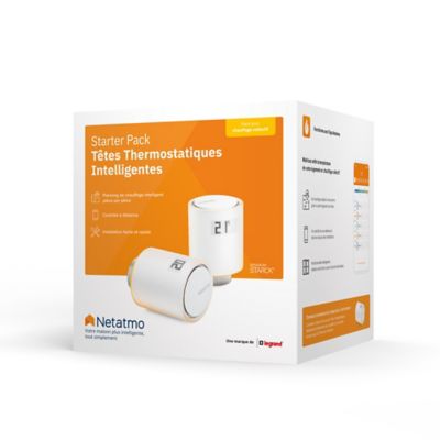 Starter Pack - Têtes Thermostatiques Intelligentes Netatmo