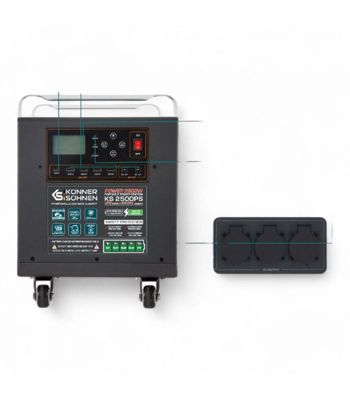 Station d'énergie portable  2500W - Könner  Söhnen KS 2500 PS