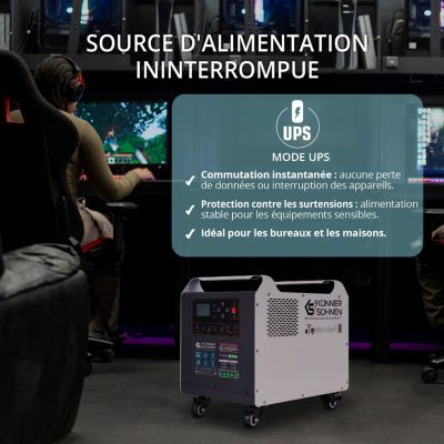 Station d'énergie portable  2500W - Könner  Söhnen KS 2500 PS