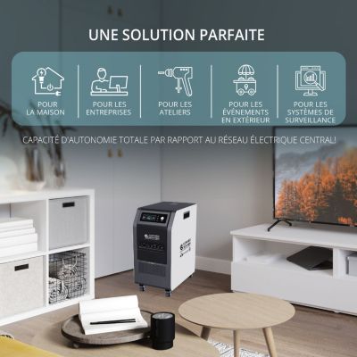 Station d'énergie portable  5200W - Könner  Söhnen KS 5200PS