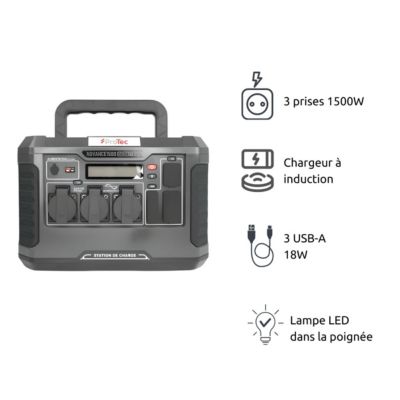 Station d'énergie portable Advance 1500