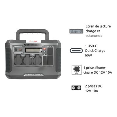 Station d'énergie portable Advance 1500