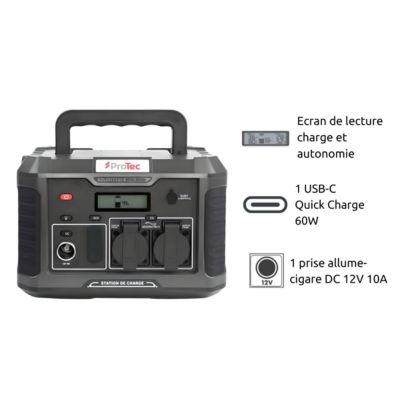 Station d'énergie portable Advance 650