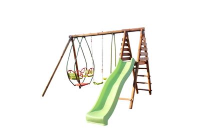 Portique Balancoire Et Aire De Jeux Pour Enfants Castorama Fr