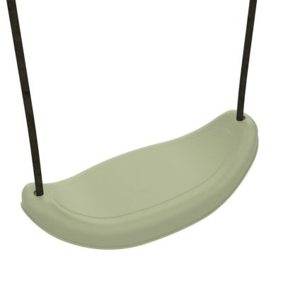 Station de jeux en bois Ceyreste Barbouzet TP Toys 2 balançoires + 1 vis-à-vis + toboggan L.342 x l.342 x H.224 cm