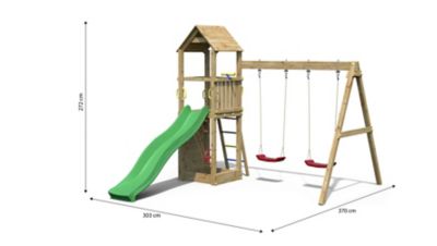 Station de jeux Fungoo Flappi en bois FSC