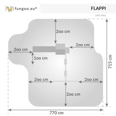 Station de jeux Fungoo Flappi en bois FSC