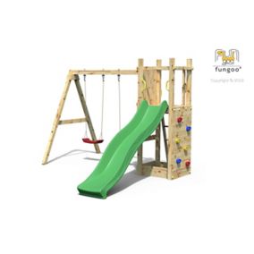 Station de jeux Fungoo Funny 3 en bois FSC