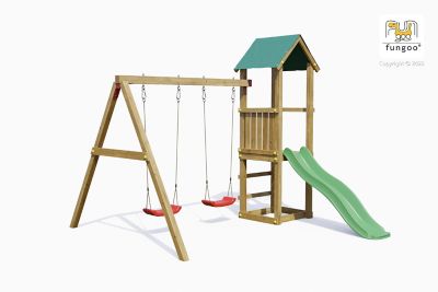 Station de jeux Fungoo Lucas en bois FSC