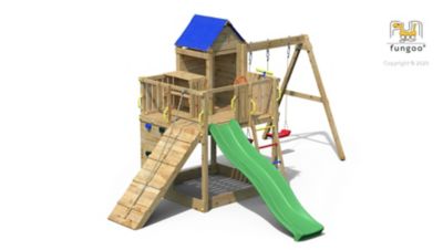 Station de jeux Fungoo Treehouse en bois FSC