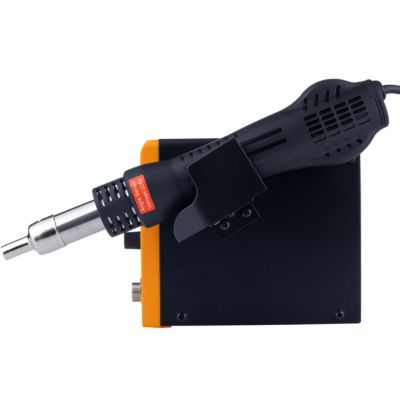 Station de Soudage à Air Chaud 858D - 700W, Temp. 100-500C, 3 Buses, Écran LED, Pour Électronique et Plastique