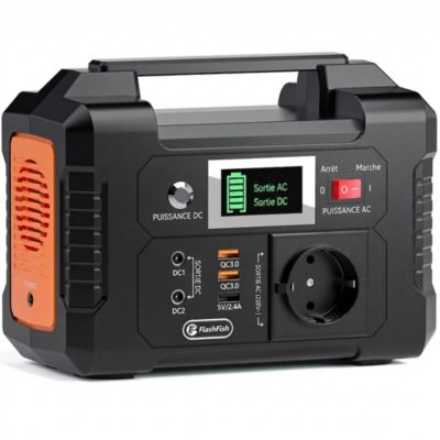 Station électrique portable 200 W 40 800 mAh avec prise 230 V pour camping