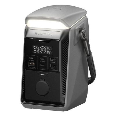 Station électrique ultra portable ECOFLOW Trail PLUS 300 DC 288Wh avec poignée