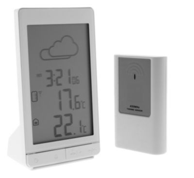 Station météo avec capteur sans fil, écran LCD, Otio | Castorama