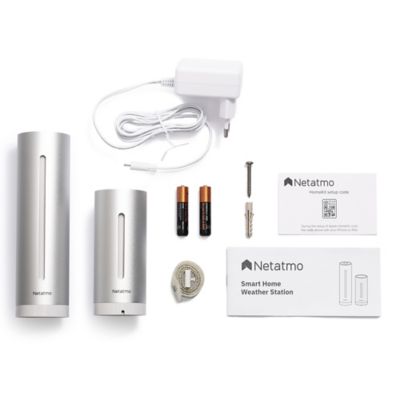 Station météo Intelligente Netatmo Aluminium