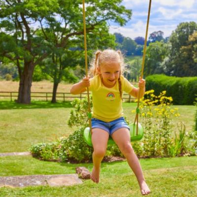 Station De Jeux Bois Carré TP Toys Aubépine - Balançoire, Toboggan, Vis-à-vis - Pour Jardin Dès 3 Ans