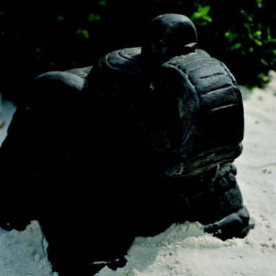 Statue éléphant sacré Penez Herman en pierre naturelle H.30 cm