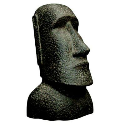 Statue Moaï Penez Herman 7073379 en pierre constituée H.100 cm